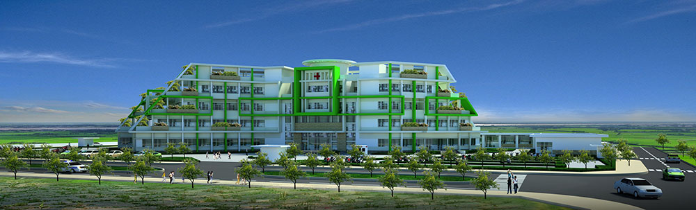 Phương án thiết kế Bệnh viện Y học Cổ Truyền An Giang